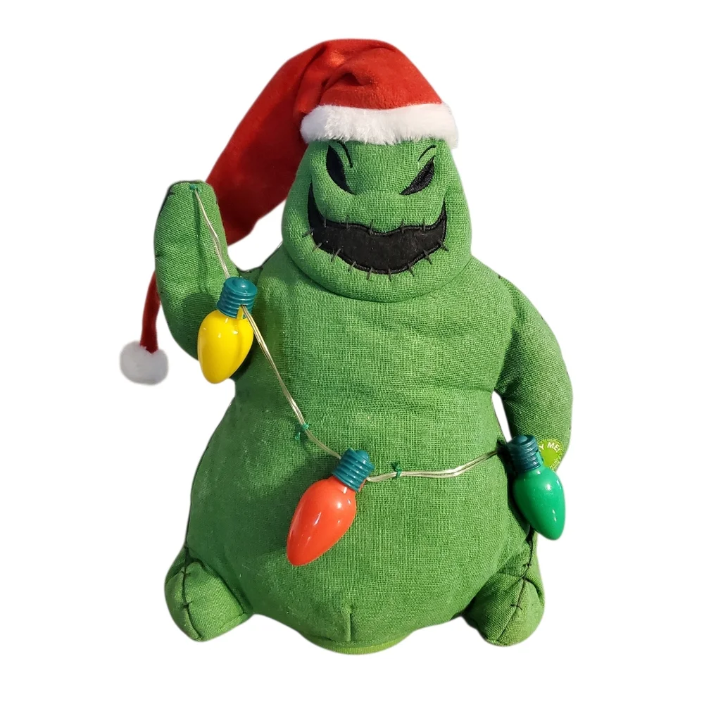 Disney Oogie‎ Boogie Animated Light Up Plush Nightmare Before Christmas 13”
